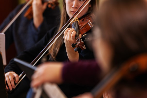 Närbild instrument.