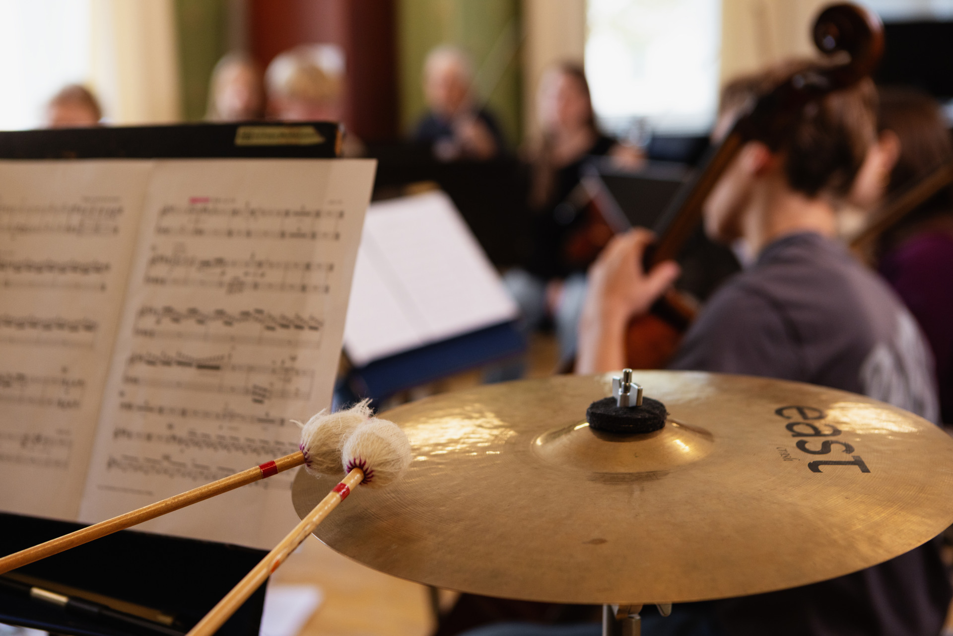 Närbild instrument
